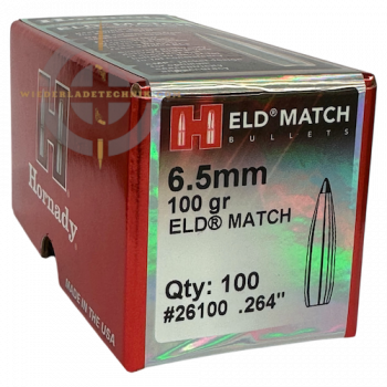 HORNADY 6,5 ELD-M 26100